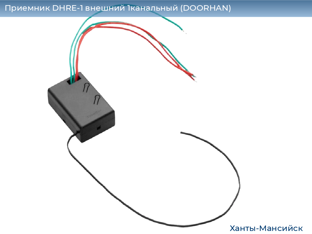 Приемник DHRE-1 внешний 1канальный (DOORHAN), khanty-mansiysk.doorhan.ru