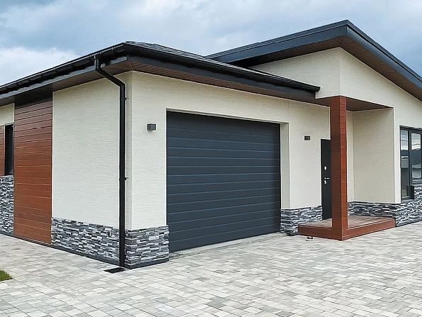 Cекционные ворота 2800х2200 мм антрацитовые DoorHan RSD02, khanty-mansiysk.doorhan.ru